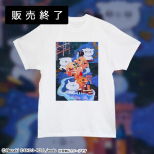 【受注販売】『夜の公園』Tシャツ(ノザキ×うさぎ帝国)【2/28まで】